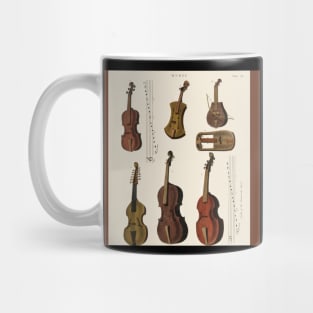 Antique Violin Viola, and Cello Mug